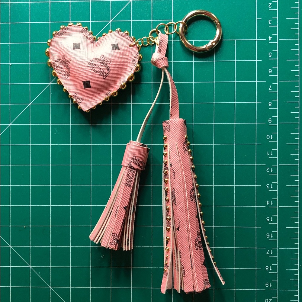 Heart Keychain/ Handbag Decor